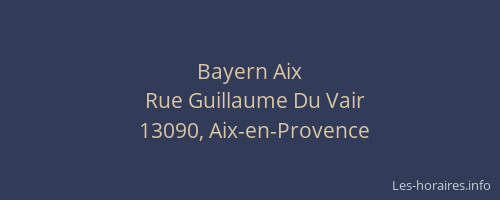 Bayern Aix