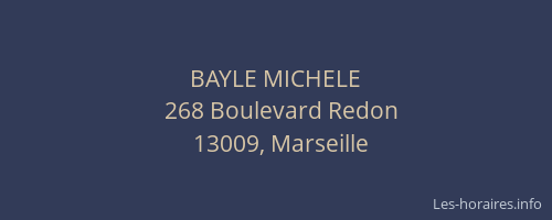 BAYLE MICHELE