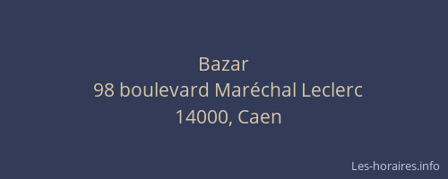 Bazar