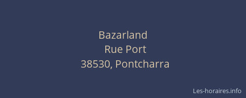 Bazarland