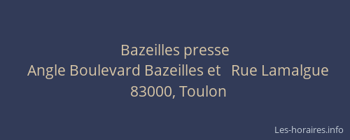 Bazeilles presse