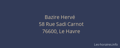 Bazire Hervé