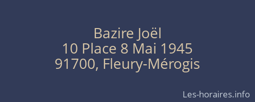 Bazire Joël