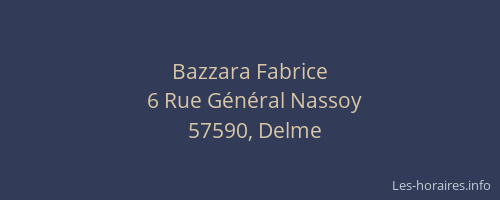 Bazzara Fabrice
