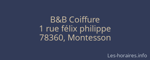 B&B Coiffure