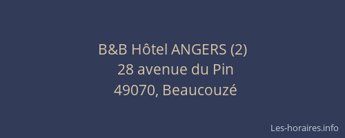 B&B Hôtel ANGERS (2)