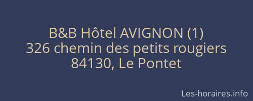 B&B Hôtel AVIGNON (1)