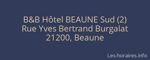 B&B Hôtel BEAUNE Sud (2)