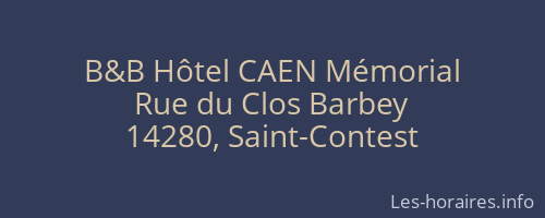 B&B Hôtel CAEN Mémorial
