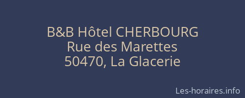B&B Hôtel CHERBOURG