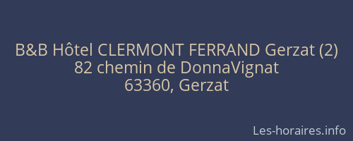 B&B Hôtel CLERMONT FERRAND Gerzat (2)