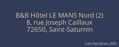 B&B Hôtel LE MANS Nord (2)