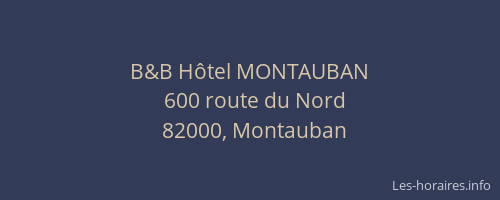B&B Hôtel MONTAUBAN