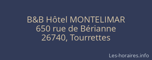 B&B Hôtel MONTELIMAR