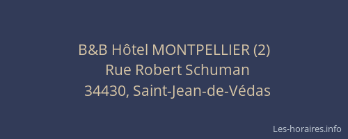B&B Hôtel MONTPELLIER (2)