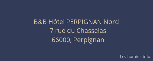 B&B Hôtel PERPIGNAN Nord