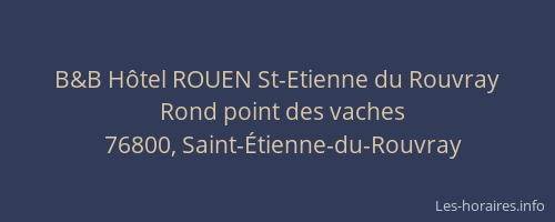 B&B Hôtel ROUEN St-Etienne du Rouvray