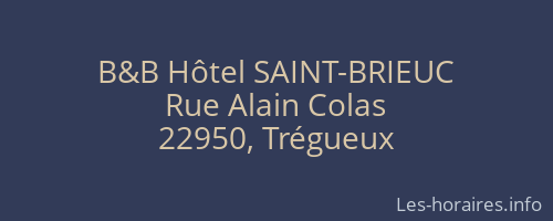 B&B Hôtel SAINT-BRIEUC