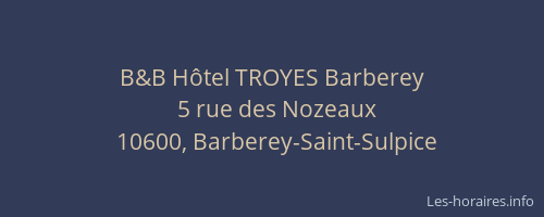B&B Hôtel TROYES Barberey