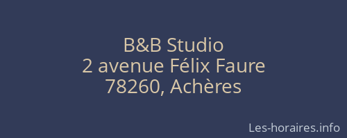 B&B Studio