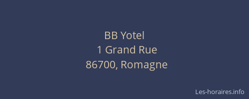 BB Yotel
