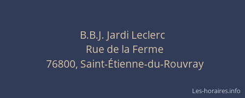B.B.J. Jardi Leclerc