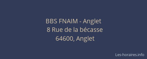 BBS FNAIM - Anglet