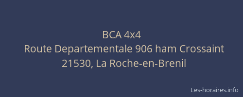 BCA 4x4