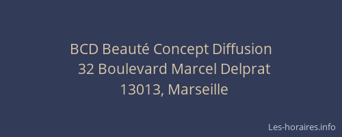 BCD Beauté Concept Diffusion