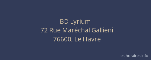 BD Lyrium
