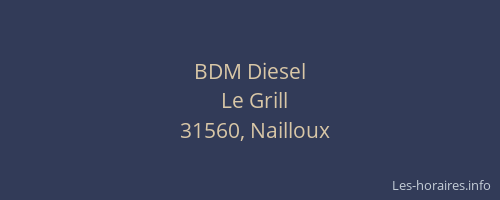 BDM Diesel