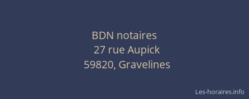 BDN notaires