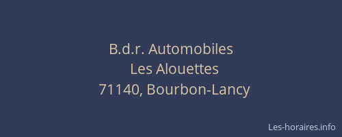 B.d.r. Automobiles