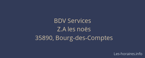 BDV Services