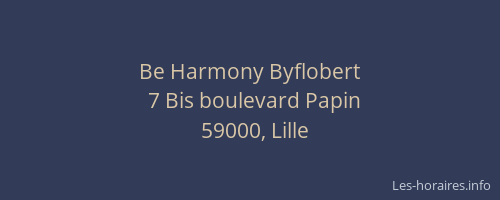 Be Harmony Byflobert