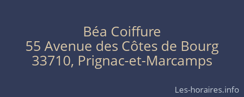Béa Coiffure