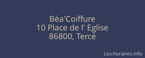 Béa'Coiffure