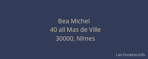 Bea Michel