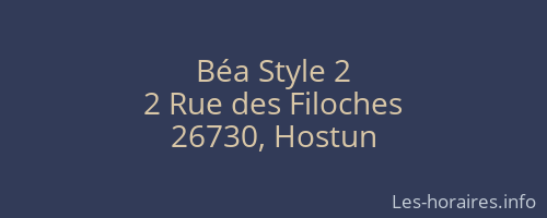 Béa Style 2
