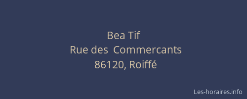 Bea Tif