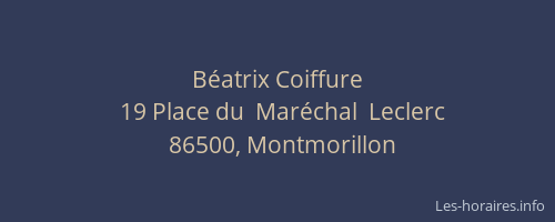 Béatrix Coiffure