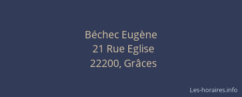 Béchec Eugène
