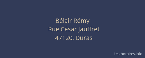 Bélair Rémy