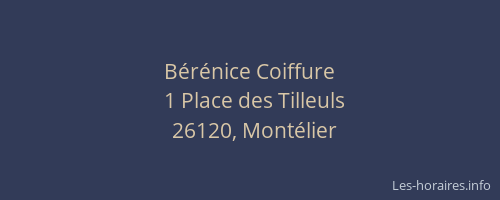 Bérénice Coiffure
