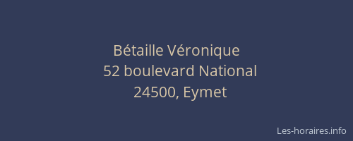 Bétaille Véronique