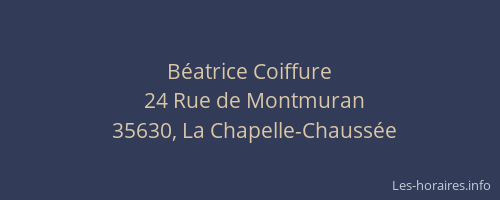 Béatrice Coiffure