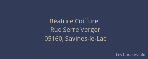 Béatrice Coiffure