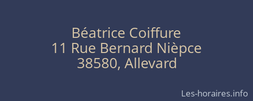 Béatrice Coiffure
