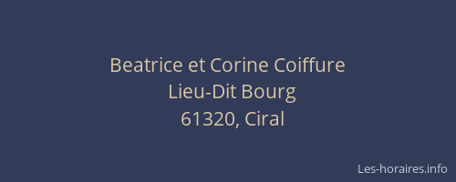 Beatrice et Corine Coiffure