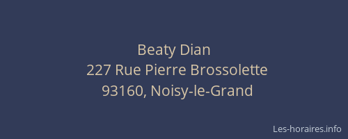 Beaty Dian